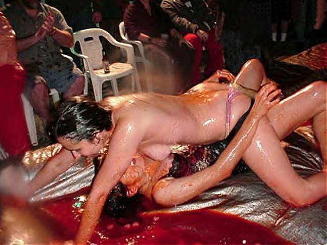 Nude Jello Wrestling 40